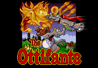 The Ottifants screenshot 3 for Sega Mega Drive